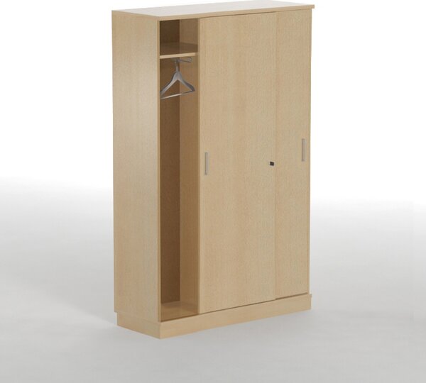 NARBUTAS - Šatní skříň UNI 5OH s posuvnými dveřmi, 120x42,5x187,4 cm / X5S123 /