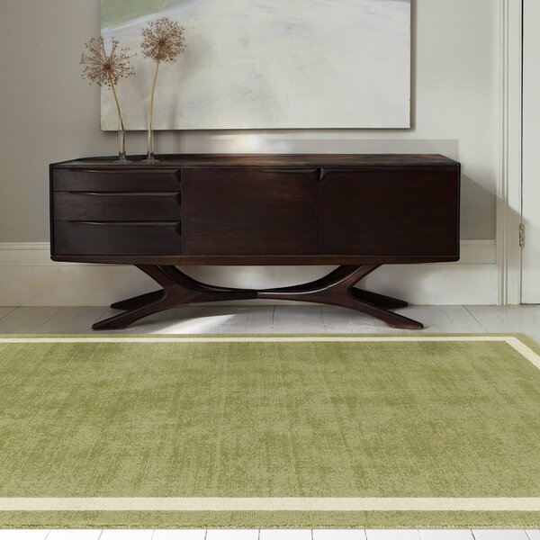 Tribeca Design Kusový koberec Buster Border Green Rozměry: 120x170 cm