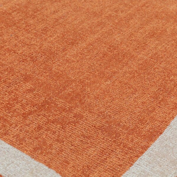 Tribeca Design Kusový koberec Buster Border Orange Rozměry: 68x240 cm