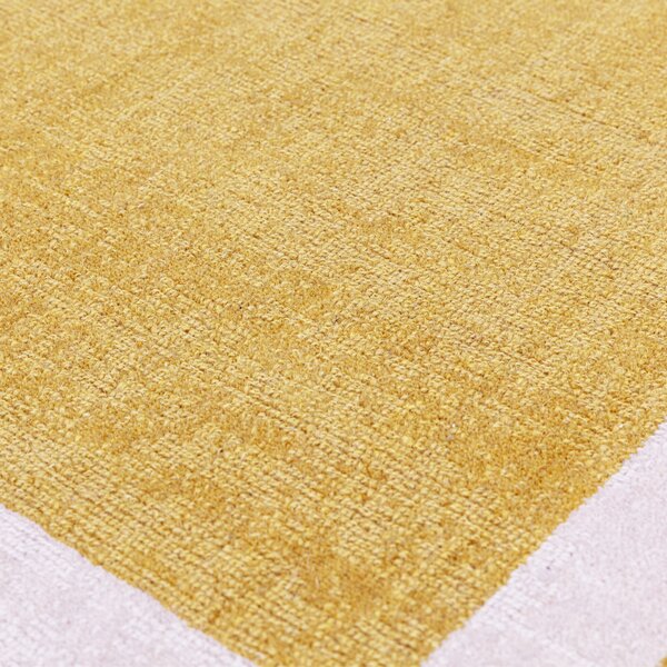 Tribeca Design Kusový koberec Buster Border Ochre Rozměry: 160x230 cm