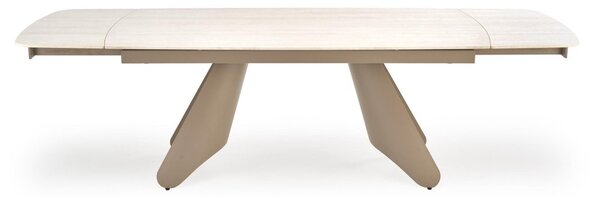 Halmar Rozkládací jídelní stůl SALIX 180(260)x90 traventin/kašmír