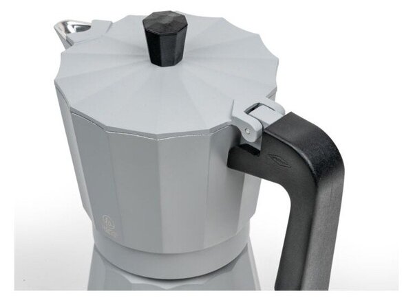 Šedá kovová moka konvička 400 ml Moshi – Leopold Vienna