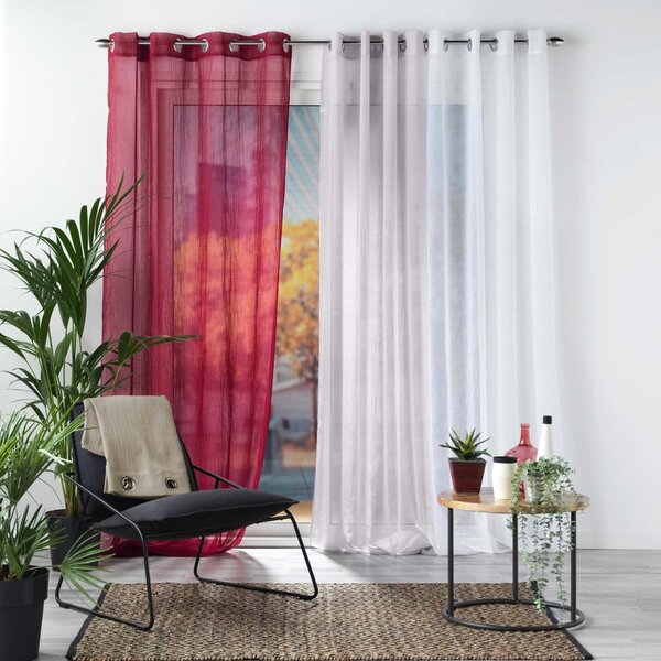 Bílá záclona 140x240 cm Telma – douceur d'intérieur