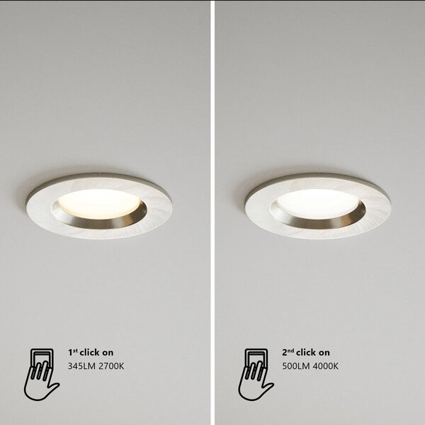 Nordlux Zápustné LED svítidlo TIAKI, IP65 Barva: Bílá