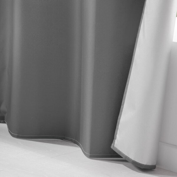 Antracitový termo závěs 140x260 cm Icemount – douceur d'intérieur