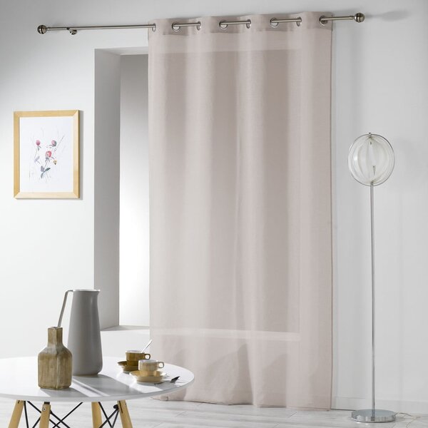 Hnědá záclona 140x280 cm Telma – douceur d'intérieur