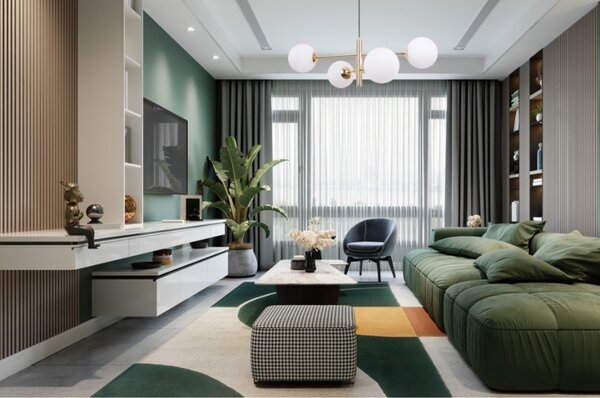 Light for home - Závěsné svítidlo ve zlatém provedení s bílými foukanými stínidly - "Kvintesence Glamouru"."VICENZA", 4x40W, E14, Zlatá