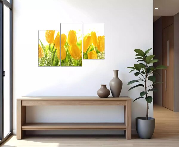 Obraz na zeď Žluté tulipány