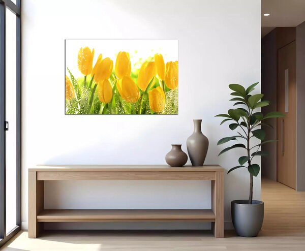 Obraz na zeď Žluté tulipány