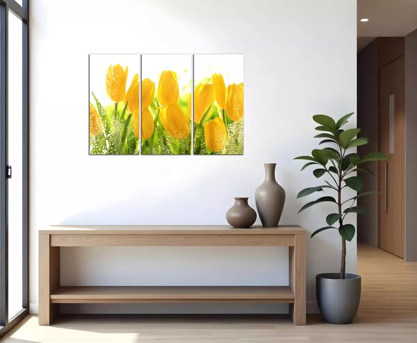 Obraz na zeď Žluté tulipány