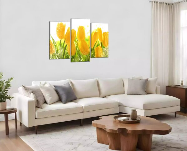 Obraz na zeď Žluté tulipány