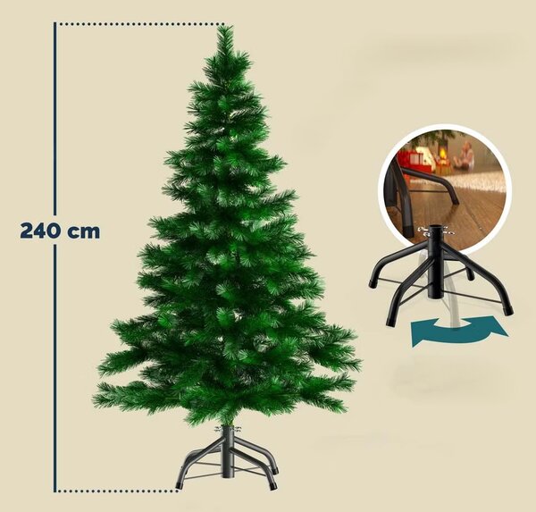 Deuba Umělý vánoční stromeček 240 cm