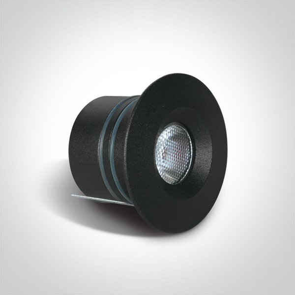 ONE-light Venkovní bodové osvětlení černé 3W 270lm 3000K IP65 700mA
