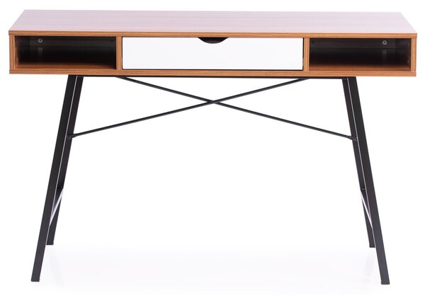 FLHF Psací stůl Kayl Espresso, 120x48x76 cm