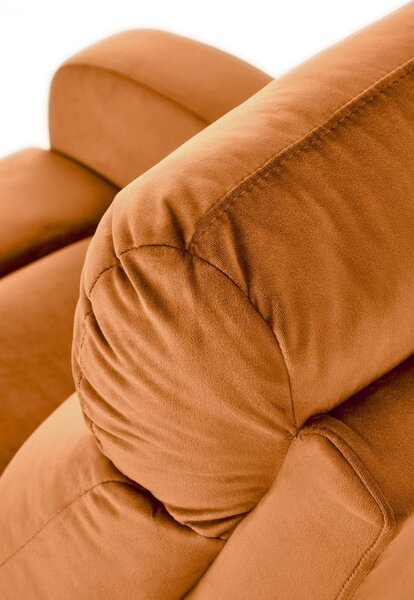 Halmar Relaxační křeslo WONDER skořicové s funkcí houpání