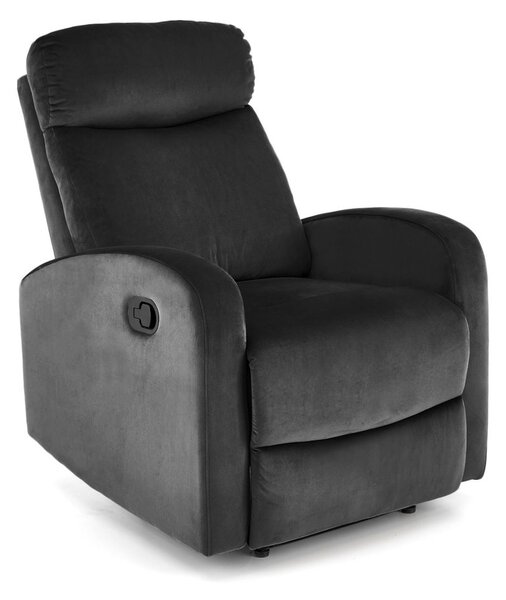 Halmar Relaxační křeslo WONDER černé s funkcí houpání