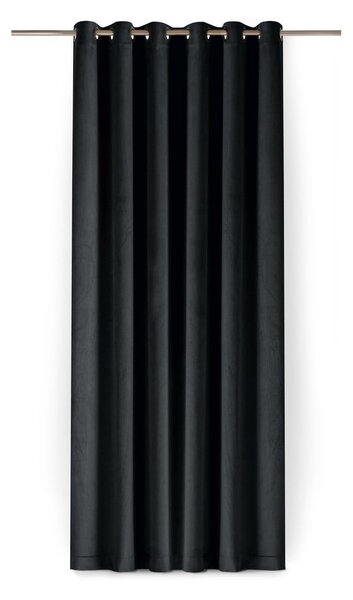 Černý sametový dimout závěs 400x225 cm Velto – Filumi