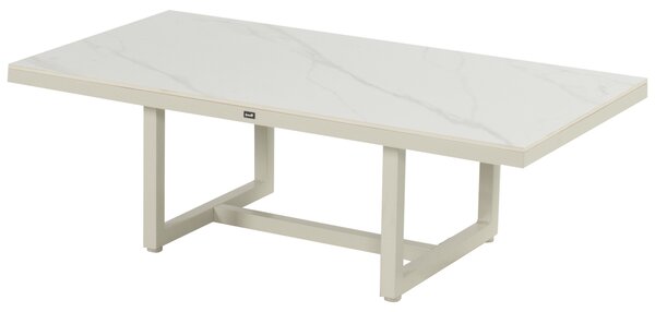 Luto nízký stolek Hartman s keramickou deskou 140x75x45cm Barva: sand