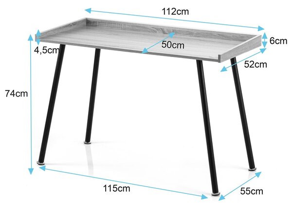 Vikio Psací stůl 115x52x78 ořech EH-006