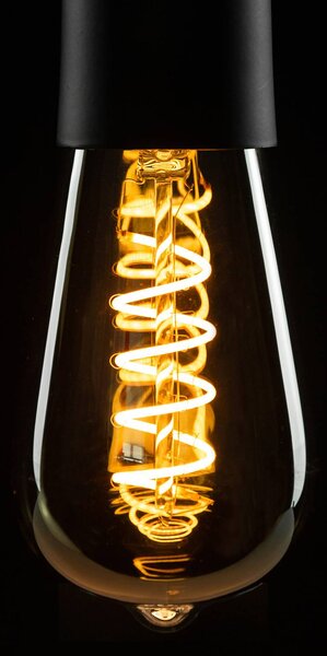 SEGULA LED rustikální žárovka E27 3,2W 1900K zlatá