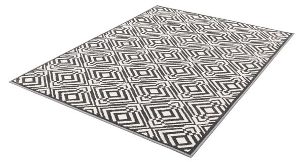 Tmavě šedý koberec 133x190 cm Soft – FD