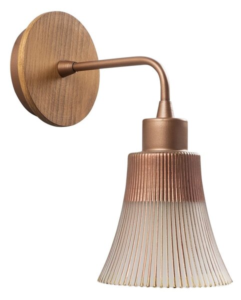 Nástěnné svítidlo v měděné barvě ø 13 cm Foca – Opviq lights