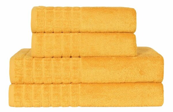 Modalový ručník nebo osuška, Modal, žlutá Velikost: 50 x 95 cm