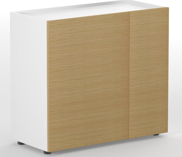 NARBUTAS - Kancelářská skříňka PLANA 90x40x81,4 cm - melamin