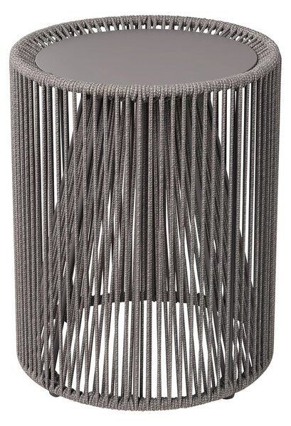 Kovový kulatý zahradní odkládací stolek ø 34 cm Rope – Blomus
