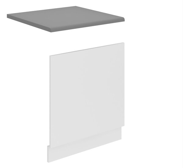 Panel na myčku Belini Premium Full Version odkrytý 60 cm bílý mat s pracovní deskou