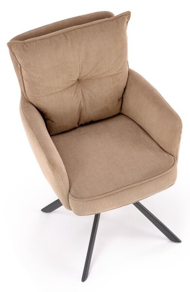Halmar Jídelní křeslo K528 cappuccino