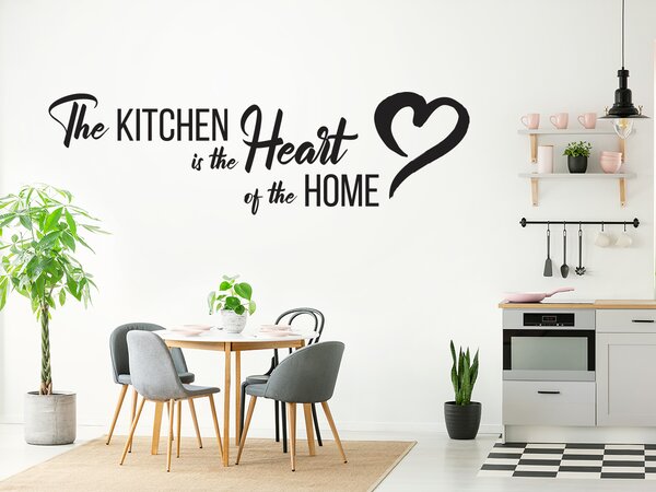 Kitchen is the heart of home 75 x 22 cm