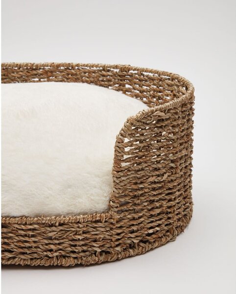 Bílý pelíšek pro domácího mazlíčka 40x60 cm Codie – Kave Home