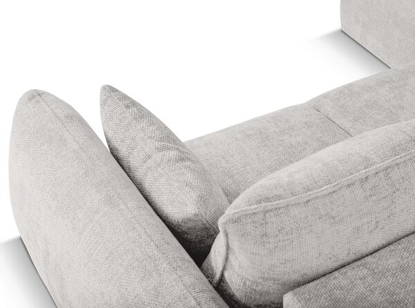 Světle šedá rohová pohovka (levý roh) Matera – Cosmopolitan Design
