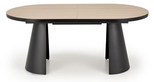 Halmar Rozkládací jídelní stůl GIACOMO 180(240)x100 přírodní/černý