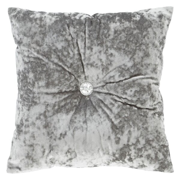 Dekorační polštář 45x45 cm Crushed Velvet Diamante – Catherine Lansfield