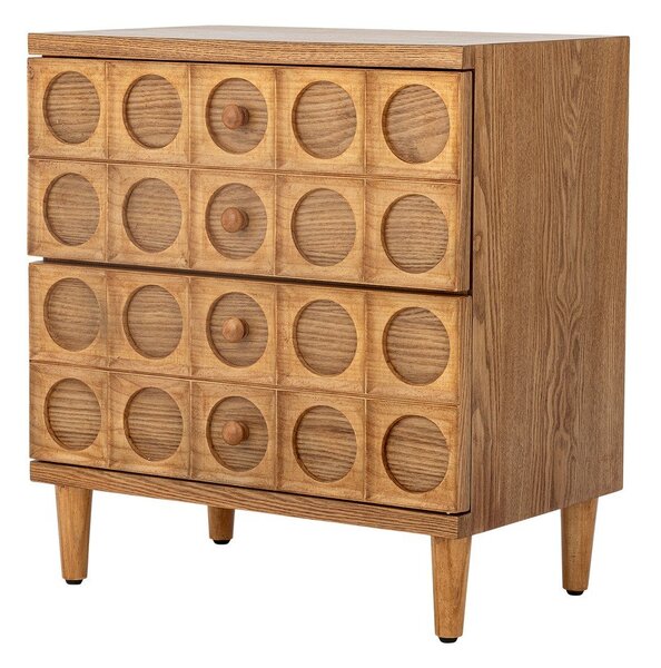Komoda v dekoru jedle v přírodní barvě 56x61x35 cm Vester – Bloomingville