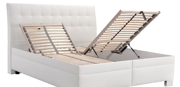 Čalouněná postel Naty 180x200 Loft coffee - BLANAŘ
