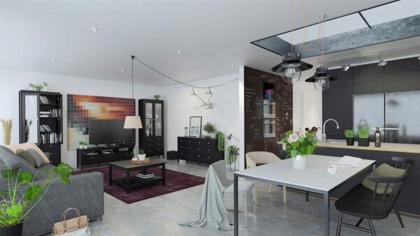 Komoda Madrid 79662 černá - Tvilum