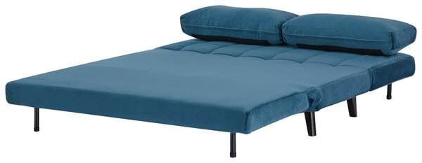 ROZKLÁDACÍ POHOVKA, textil, tmavě modrá Carryhome - Rozkládací sedačky
