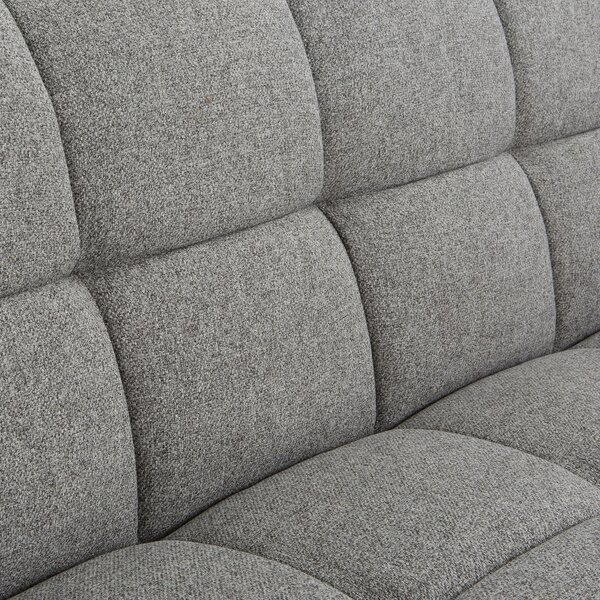 ROZKLÁDACÍ POHOVKA, textil, šedá P & B - Rozkládací pohovky, Online Only