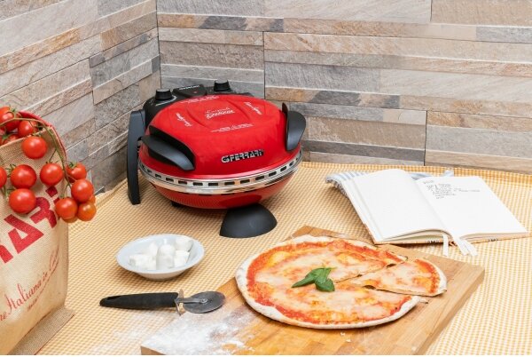 G3Ferrari G1000602 - Pizza trouba DELIZIA 1200W/230V červená