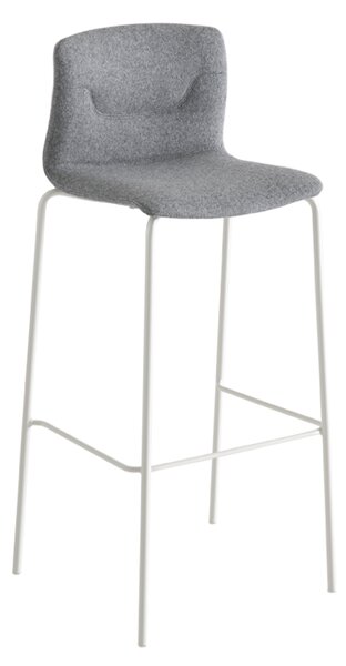 GABER - Barová židle SLOT 68 čalouněná, nízká