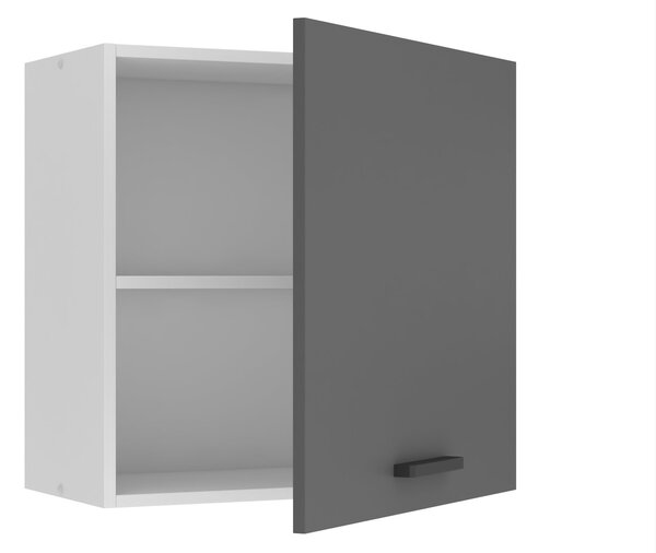 Kuchyňská skříňka Belini Premium Full Version horní 60 cm šedý mat