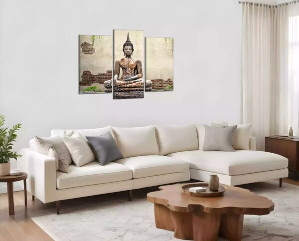 Obraz na plátně Sedící Budha