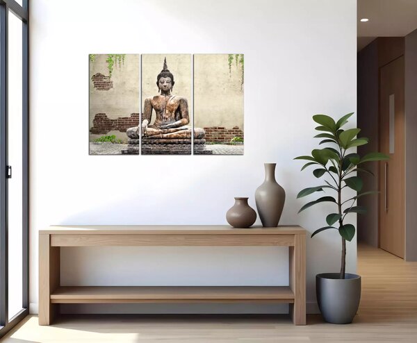Obraz na plátně Sedící Budha