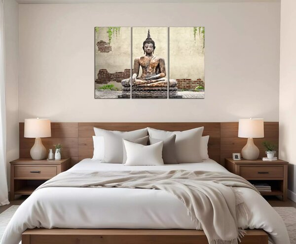 Obraz na plátně Sedící Budha
