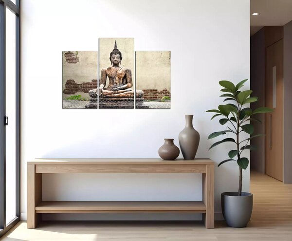 Obraz na plátně Sedící Budha