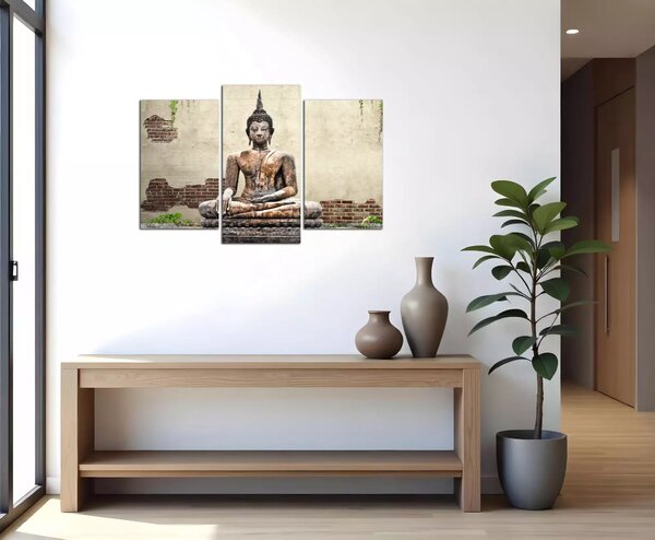 Obraz na plátně Sedící Budha