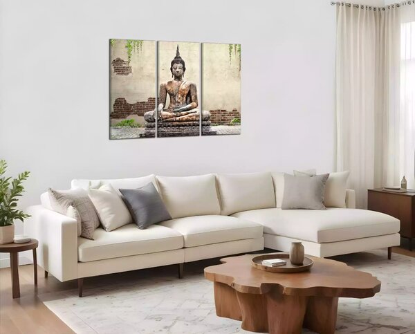 Obraz na plátně Sedící Budha